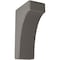 Ekena Millwork 3 1/2"W x 6"D x 10"H Clarksville Wood Vintage Decor Bracket, Reclaimed Grey BKTWD04X06X10CVGY - alternate 1